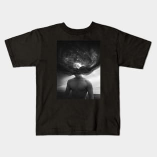 Daydreaming BW Kids T-Shirt